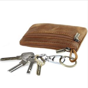 HBP Äkta läderplånbok Fashion Women Purse Card Holder Key Chain M835 233L