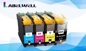 Labelwell 4x LC223 LC 223 LC223XL CARTURGE COMPATÍVEL PARA IRMÃO MFCJ4620DW MFCJ480DW J562DW J4120DW MFCJ680DW45297568861473