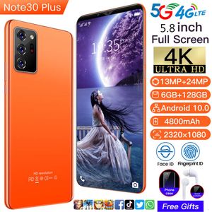 Smartphone 5G Sensore di impronta digitale Waterproof Black Gold 256GB 64GB 512 GB 128GB