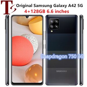 Reformado original Samsung Galaxy A42 A426U/U1 5G Celular celular móvel 6.6 '