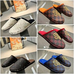 Designerskor palats tofflor män muls kvinnor klassiker casual mules mode läder scuffs baotou strand toffel sandaler