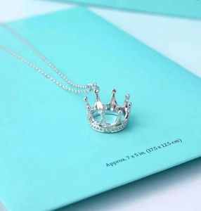 Дизайнерские ожерелья роскошные ожерелья гравированные буквы корона дизайн мод