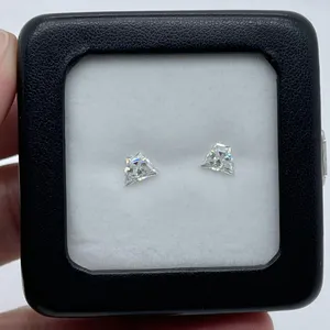 Лотосмапл Трапезионный срез 0,2CT - 0,6CT Лаборатория, выращенная в лаборатории, высококачественный высококачественный бриллиант Реал D Цвет