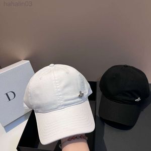 Desginer Viviennes Westwood Japan Empress Dowager Saturn Soft Top Baseball Hat Nowy wiosna/lato myjka bawełniana wszechstronna twarz zakrywającą kaczki