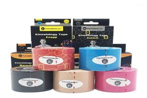 5cm5m New Upgraded Pre Cut Muscle Tape Elastic Roll Sport Kneepad Internal Cotton Elastic Adhesive Kinesiology Patch19077286