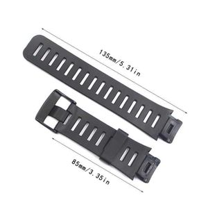 1SET Soft Rubber Watch Band Metal Buckle Besster для запястья для Suunto Xlander Smart Watch Комплект Accessories H09156667900