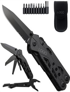 Faca multitool16 em 1 alicates de ferramentas multi -ferramentas canfas de bolso com abridor de garrafas Chave de fenda Etcchristmas Gifts Stuffers para M3295017