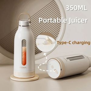 Электрический блендер соковыжималка USB Fast Rechargeable Mixer Fresh Fruit Proper Portable Multifunction Chakes Smoothie Maker 240508