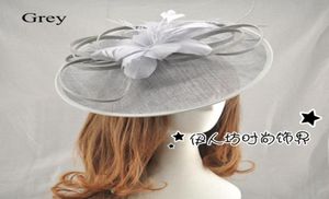 Chapéus de nupcial de várias cores vintage para chapéus femininos Pillbox Fascinator Hats Wedding convidado Hat Hat Hat Evening Headwear