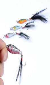 HELA 12 PCS Fiske Lure Winter Vib Hard Bait Ice Sea Fishing Tackle Jig Wobbler 6G45CM 9500896