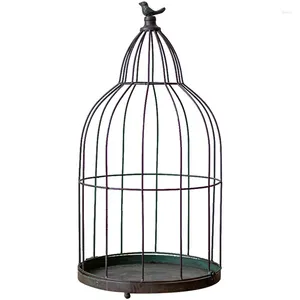 Candele Table Vintage Table Decorazione per matrimoni Nordic Style Bird Cage Candele Stand Rome Decor di Roma