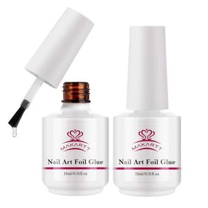 Nail Gel foil adhesive for art sticker gel strong nail transfer can use 15mlx2 pieces to soak LED lights Q240507