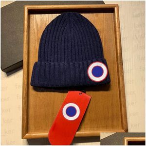 Beanie/Skull Caps Designer Sticked Hat Beanie Cap Skl for Man Woman Winter 7 Pure Colors Top Quality Drop Delivery Fashion Accessori DHS7R