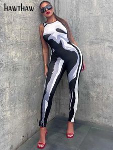 Women's Jumpsuits Rompers Hth Women Fashion Party Club Streetwear Jumpsuit Overalls One Piece Outfit 2023 Summer Clothes Wholesale Item For Business d240507