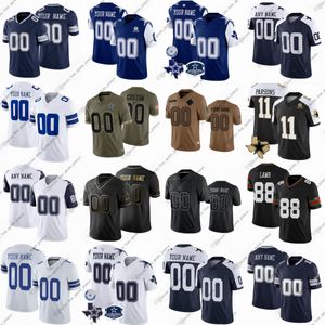 33 Tony Dorsett Football Jersey Dak Prescott Ezekiel Elliott CeeDee Lamb Leighton Vander Esch Micah Parsons Tony Pollard E.Smith Rico Dowdle Tyler Guyton