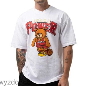 Mens T-shirts Inaka Power T Shirt Violent Bear Print T-shirt Men Women Daily Premium Tshirt Fashion Design Summer Explosionmens JCJG