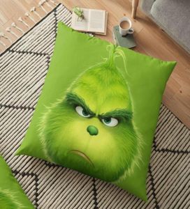 Bevi Grinch Merry Christmas Gift Pillowcase Decor per decorazioni per la casa per ornamenti natalizi Noel Santa Claus 2021 FY4979834959