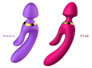 Electric Massager Sexy 3 Motor G spot Stimulate Vibrators for Women Waterproof Adult Sex Toys for Woman Dildo Vibrator Silicone3394687