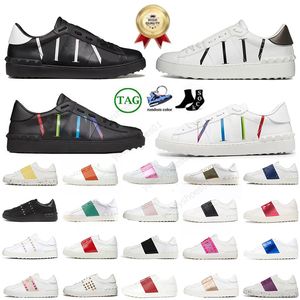 Lyxdesigner öppen sneaker klänningskor plattform pumpar vintage svart vit rosa mörkblå sport andas skate dhgate tränare loafers män kvinnor för en förändring