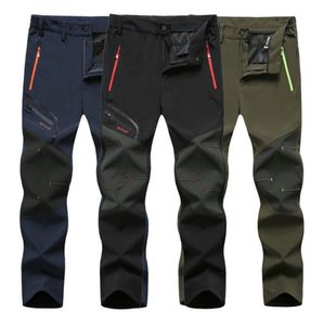 MEN039S QUICKDRYING PANTS Par utomhusattacklådor Spring och Autumn Thin Microelastic Waterproof Breattable vandring TRO3386500