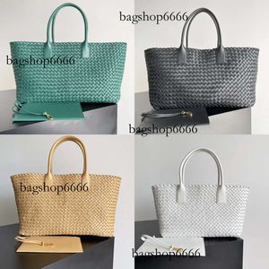 Enkel 9a varumärkesväskor mode venata tote hand lady botteega totes stor väska designer 2024 vävd högkvalitativ kohud kvinnors handväska dwrs originalutgåva s väska