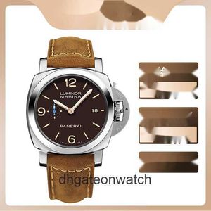 Peneraa High End Designer Watches för att starta från PAM01351 Mekaniska män Titta på diametrar Titan Material Original 1: 1 med riktig logotyp och låda