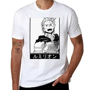 Tops cerebbe maschile Lemillion (Boku no Hero Academia) T-shirt camicie personalizzate Short Summer Top Mens Pack