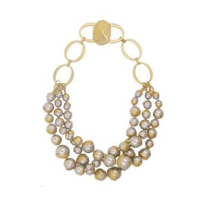 Collana designer CHOKERS GRANDE Vintage Vintage Personalizzante Personali Pearl Collane per le donne egri