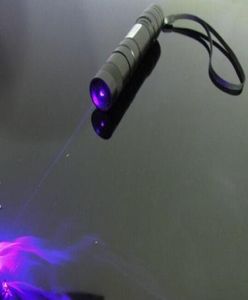 Nowa wysoka moc 10000m 405 nm Purple Blue Fiolet Laser Wskaźnik polowania na wzrok UV podrobione detektor 5547158