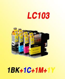 4color 1 Set LC103 LC103XL LC 103XL 103 с CIP -совместимыми струйными картриджами для картриджей для брата MFCJ4310DWJ4410DWJ45103677066