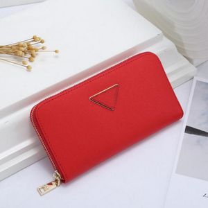 Designer Original -Boxverpackung Brieftaschen Handtasche Kreditkartenhalter Mode Männer und Frauen Clutch mit 8 Farbbeträger 2467