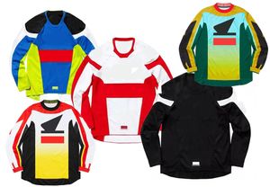 Motorcycle cross-country downhill T-shirt men's and women's long-sleeved shirt team racing suit can be customized