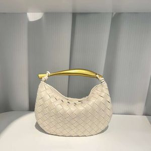 Butiker är 85% rabatt på en liten DIGN NEW WOVEN BAG Handväska Dumpling Tide Casual mångsidiga läderifms