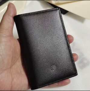 Pesquisa de cartas de visita Wallet Men e feminina Designer de moda de couro genuíno Bolsa de bolsas de bolso de bolso de bolso de crédito Original portátil Bolsa portátil Mini carteiras