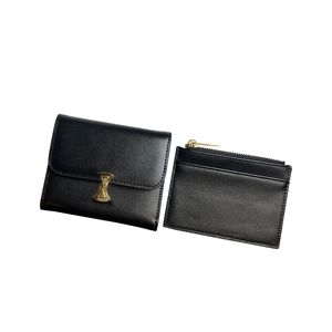 Carteiras de designer de alta qualidade Mulheres bolsas de carteira curta Buckle hasp slots de cartão de crédito carteira vintage moda de luxo de luxo fofo bolso bolsa de bolsa embreagem