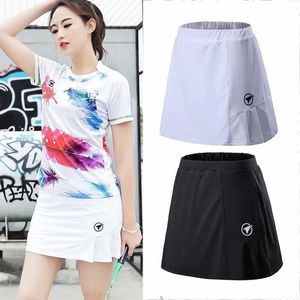 Skirts 2019 Women Summer Sports Gonna con pantaloncini Badminton Table Tennis Skorts traspiranti Anti Perdite da jogging Gonne Y240508