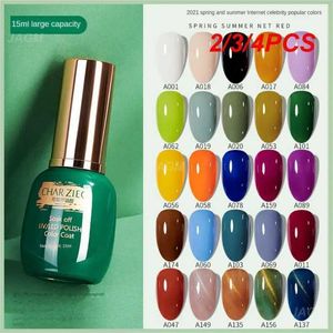 Nail Gel 2/3/4 pieces of easy to carry nail polish base top gel no pungent smell photo glue art 15ml Q240507