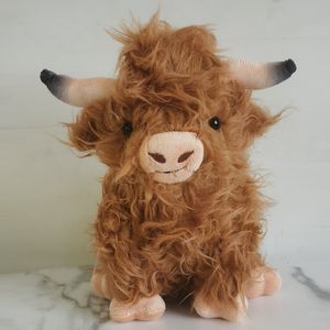 Party Highland Cow Highland Cow Plush Toy