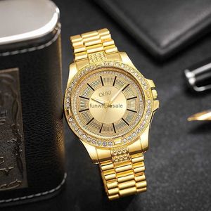 New Mens Steel Band Watch 클래식 썬 휠 비 기계적 다이아몬드 상감 쿼츠