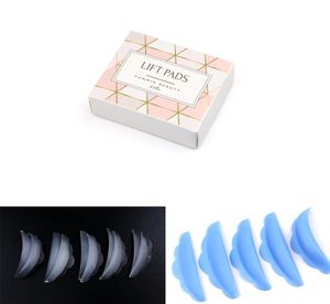 Funmix 5Pairset Silicone Eyelash Perm Pad Recycling Lashes Rods Shield Lifting 3D Eyelash Curler Tools Durable False Eyelashes2888132