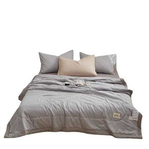 Decken atmungsaktive dünne Quilt Decke Soft Quilt Decke bequeme leichte Sommersofa Quilt Bettdecke für heiße Schläfer