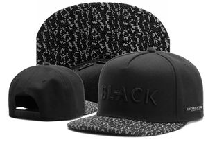 2017 Novo chegada Black Snapback Caps Hip Hop Cap Hats Baseball para homens Casquette Gorras Planas Bone Aba Reta TOCA4622728