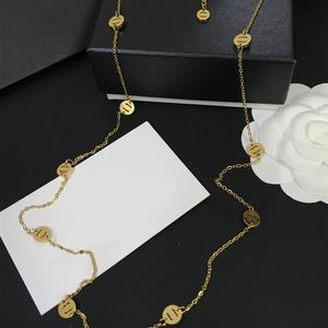 New Styles Pendant Designer Necklaces Choker Letter Pendants Vogue Men Women Brand 18k Gold Stainless steel Necklace Chains Wedding Jewelry Accessories