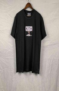 Tshirts Men039S Kith Kiss Tokyo Limited cerejeira Spring e Summer Fashion Marca impressa Manga curta Round Round Pescoço solto Tren1193161