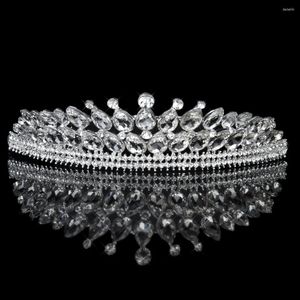 Headpieces Wedding for Bride - Bridal Tiara Headband Crystal Hair Accessories