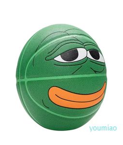 Spalding Sad Frog Frog Pepe Co Bola de basquete da marca Caixa de presente no7 para o namorado camuflagem 24k edição comemorativa de Mamba preto Pu8315263