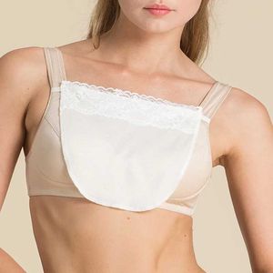 Tanques femininos Mulheres Mulheres rápidas Easy Clip-on Lace Mockole Bra Insert Painel de modéstia sobreposição de peito embrulhada