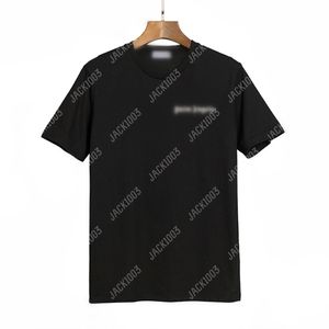 Palm PA 24SS Summer Letter Printing Logo T Shirt pojkvän gåva Löst överdimensionerad hiphop unisex kort ärmälskare stil tees änglar 2029 pua