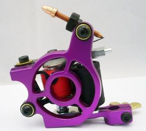 Highend lowcarbon Steel Handmade Tattoo Machine Gun Permanent Makeup 10 Wrap Coils Tattoo Gun For BodyArt 111048726497012