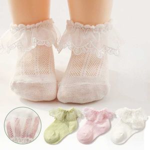 Детские носки 1 Пара принцесса детское носок милый кружевные рюши